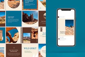 Southwest Desert Instagram Template