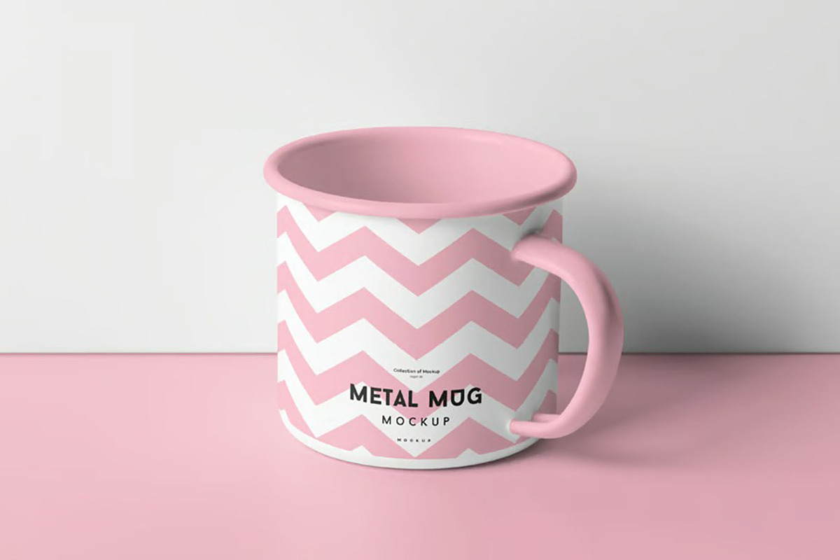 Metal Mug Mock-up, a Cups & Container Mockup by zippypixelstudio (Photo 13 of 16)