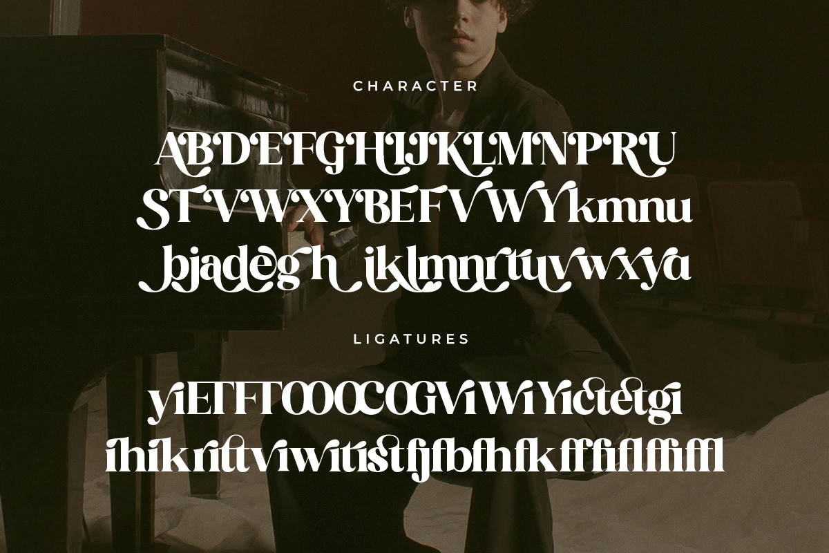 Kind Avenue - Stylish Retro Font, a Serif Font by The_Type (Photo 9 of 12)