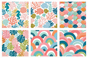 Summer Digital Paper Background, a Pattern Graphic by SinaCreation (Thumbnail 3 of 5)
