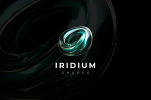 Iridium 60 PNG Abstract Shapes Vol.2