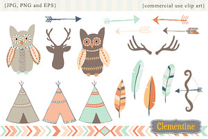 Tribal clip art