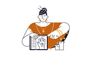 Fortune tellers or witches set, a Person Illustration by Good Studio (Thumbnail 4 of 10)