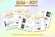 2026-2027 Minimal Planner Template, a Print Template by Adalin Shop (Thumbnail 11 of 12)