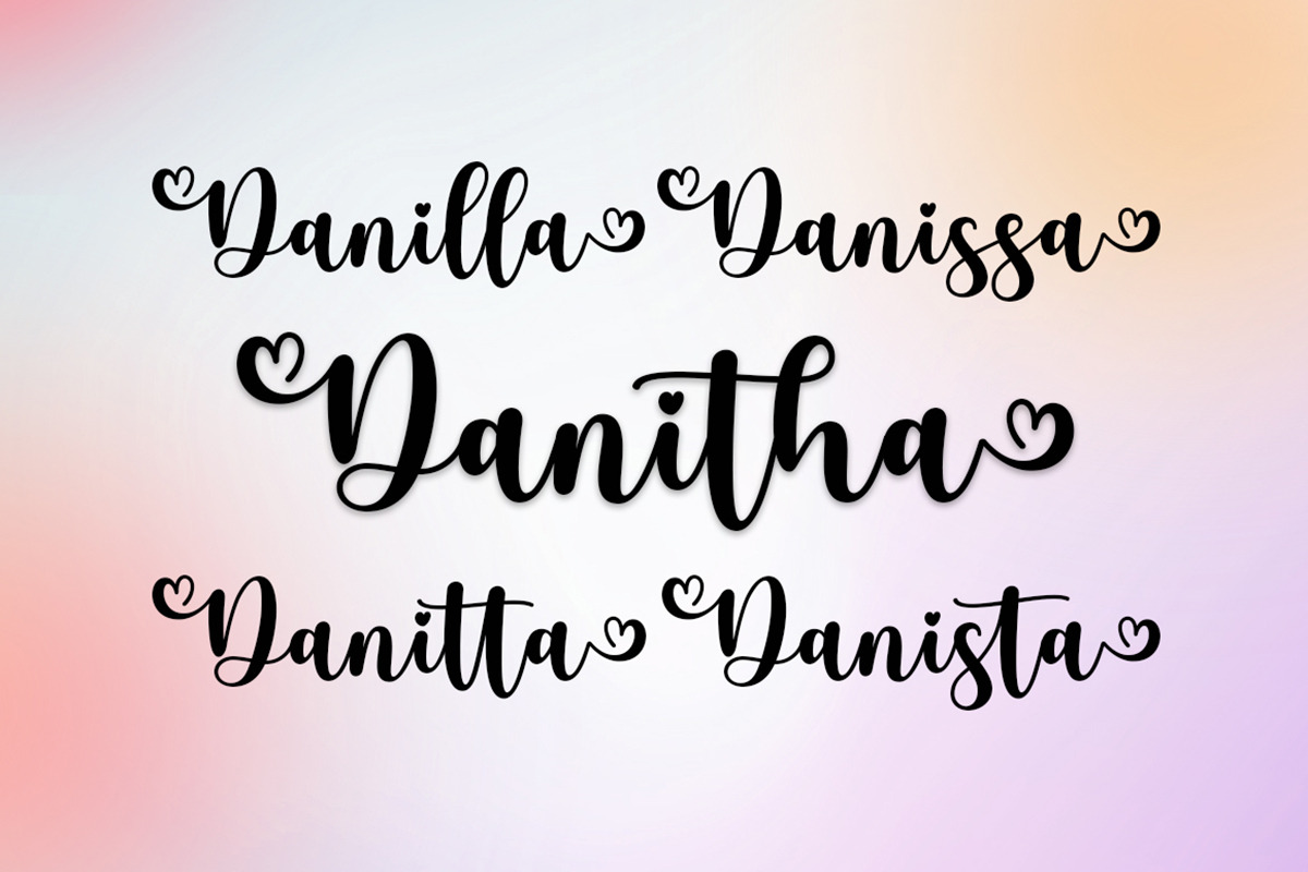 Bastrid Script, a Script Font by Attract Studio (Photo 7 of 10)