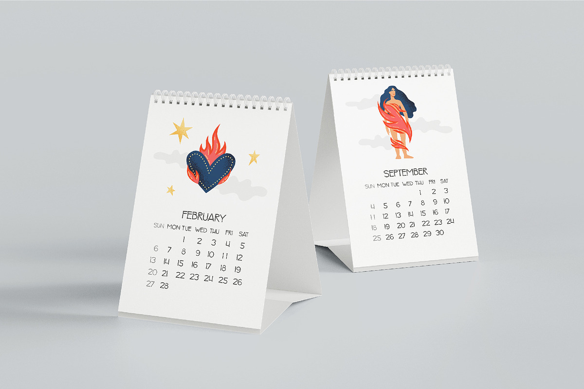 Smoking Hot | Fiery vector set, an Illustration by katieromanoff_art (Photo 12 of 15)