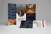 Biru Trifold Brochure, a Brochure Template by assaiv (Thumbnail 1 of 9)