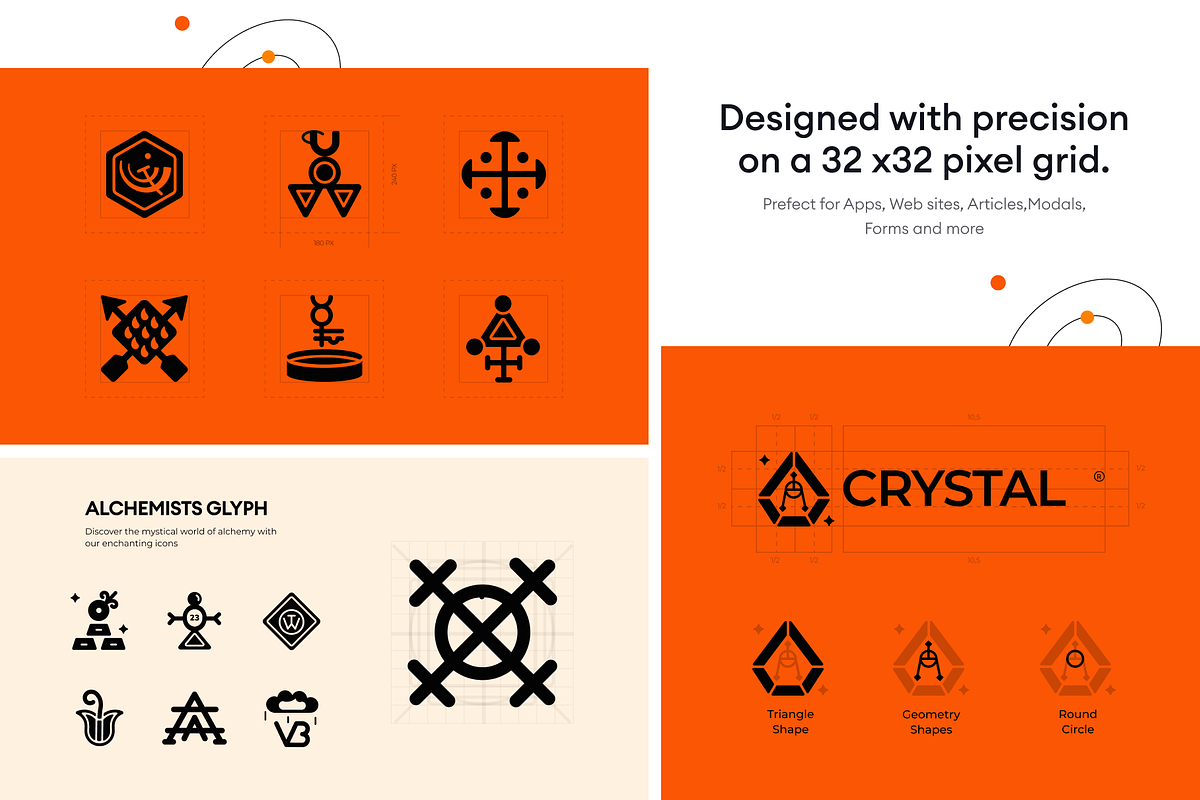 Alchemists Icons, a Solid Icon by Prosymbols (Photo 3 of 6)