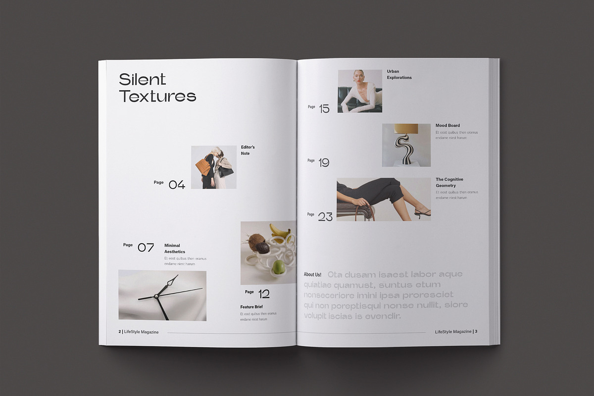 The Lifestyle Magazine Template, a Magazine Template by TemplateFolio-Shop (Photo 4 of 16)