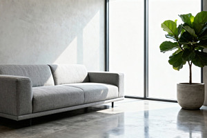 Modern Living Room Interior, a Photo by Virgo Studio