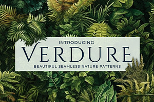 Verdure - Seamless Nature Patterns