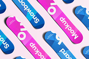 Snowboard Mock-up, a Product Mockup by zippypixelstudio (Thumbnail 5 of 8)