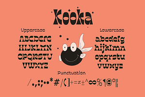 Kooka Font - Fun Groovy Family