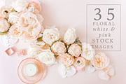 BUNDLE Pink Floral Stock Images, a Business Photo by Lux Light (Thumbnail 1 of 9)