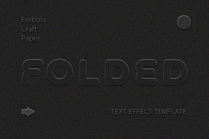 Emboss Craft Paper Text Effect, a Layer Style Add-On by studiogstock
