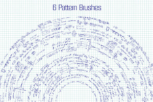 30 Mathematical Illustrator Brushes