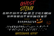 Ghost Sting – Brush Display Font, a Font by Bayuktx (Thumbnail 9 of 10)