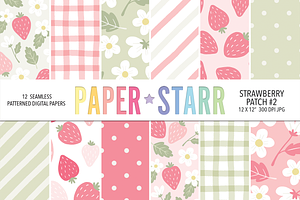 Strawberry Digital Paper