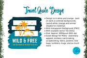 Summer Travel Design Graphics, an Object Graphic by shielscreations (Thumbnail 2 of 2)