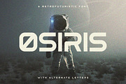 Osiris - Futuristic Font, a Font by Tugcu Design Co. (Thumbnail 1 of 7)