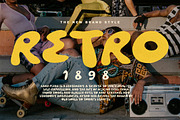 Youth Brain - Groovy Bold Font, a Script Font by Sarid Ezra (Thumbnail 5 of 9)