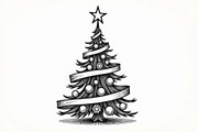 Festive Christmas Tree Silhouette Bu, an Illustration by Artivon (Thumbnail 16 of 21)