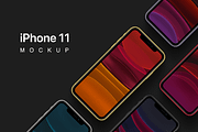 iPhone 11 Mockups, an iPhone Mockup by Ui Markets (Thumbnail 12 of 15)