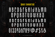 Megaroom typeface, a Blackletter Font by alit design (Thumbnail 4 of 20)