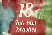 Ink Blot Brush Pack 1, a Brush Add-On by Design Panoply (Thumbnail 1 of 5)