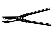 50 Professional Garden Shears Vector, an Illustration by hafijul (Thumbnail 37 of 51)