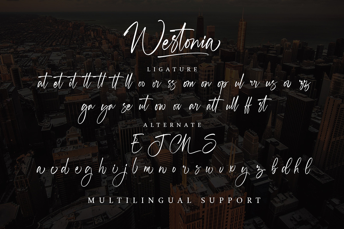 Westonia - Signature Font, a Script Font by Alpaprana (Photo 18 of 19)