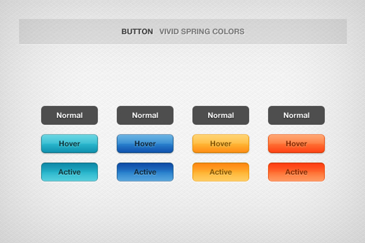 Vivid Spring Buttons, a Templates & Theme by Riccardo Anelli