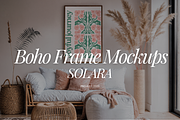 SOLARA Boho Frame Mockup (11 PSD), a Mockup by vikes.art (Thumbnail 8 of 8)