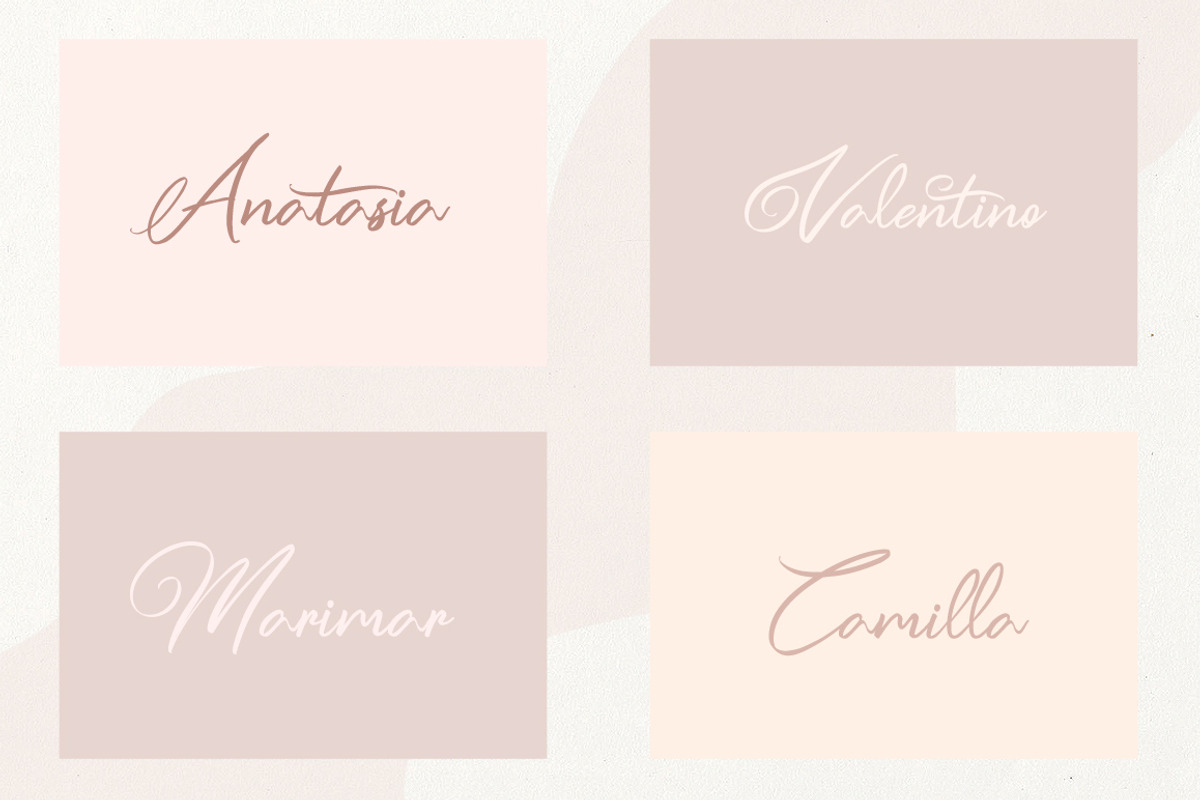 Esmetralda - Handwritten Font, a Script Font by FHFont (Photo 4 of 10)