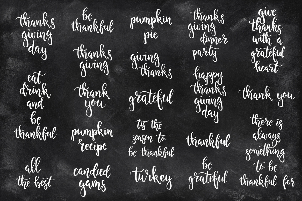 Thanksgiving overlays, cards, doodle, an Object Graphic by Tatti Graphic Studio (Photo 3 of 6)