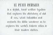Le Petit Parisien Font, a Serif Font by The Pen and Brush (Thumbnail 3 of 5)