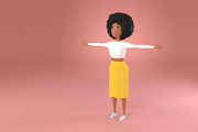 2 Female Characters Alicia, a Characters & Person 3D Model by 3DTreatment (Thumbnail 57 of 59)