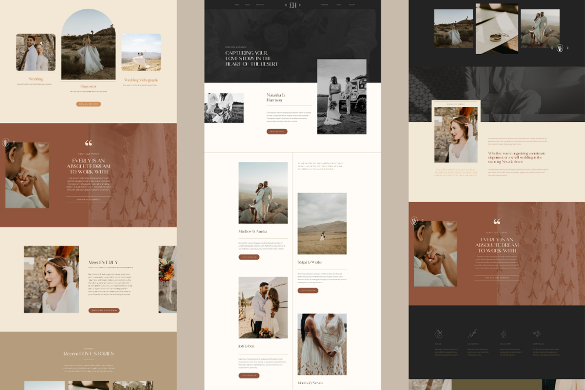 Showit Website Template Photographer, a Websites & App Template by Starline Creative (Photo 4 of 7)