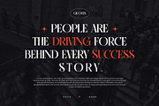 Santiago Vintage Serif Font, a Serif Font by Graphicxell (Thumbnail 9 of 10)