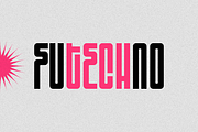 Styonaz - Futuristic Techno Font, a Sans Serif Font by Iqsiart Studio (Thumbnail 3 of 6)