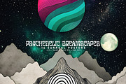 Psychedelic Dreamscapes, a Decorative Illustration by Digital Art Creations (Thumbnail 1 of 9)