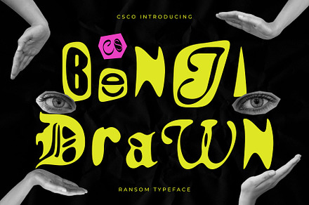 CS Benji Drawn, a Sans Serif Font by Craft Supply Co.