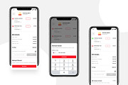 Food Order App Template (PSD), a Templates & Theme by INDERNEILk (Thumbnail 4 of 7)