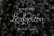 Leafyction, a Font by Digital Typeface Studio (Thumbnail 2 of 8)