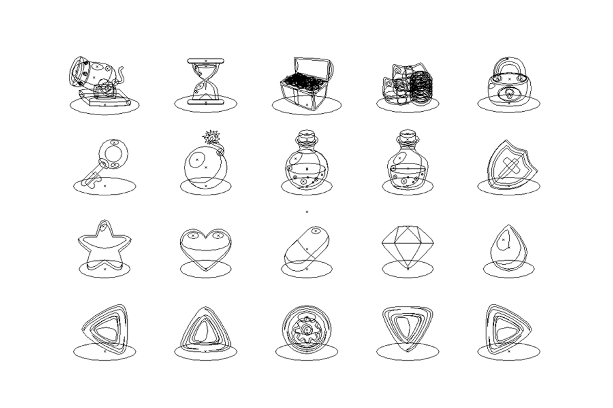 Basic Game Elements Icons, an Icon by Sunbzy (Photo 2 of 5)