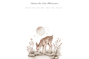 Forest Clipart Set, a Decorative Illustration by Pati Paints (Thumbnail 5 of 10)