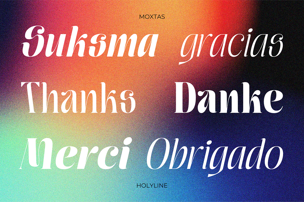 Moxtas - Display Family, a Serif Font by Holyline Design (Photo 17 of 17)