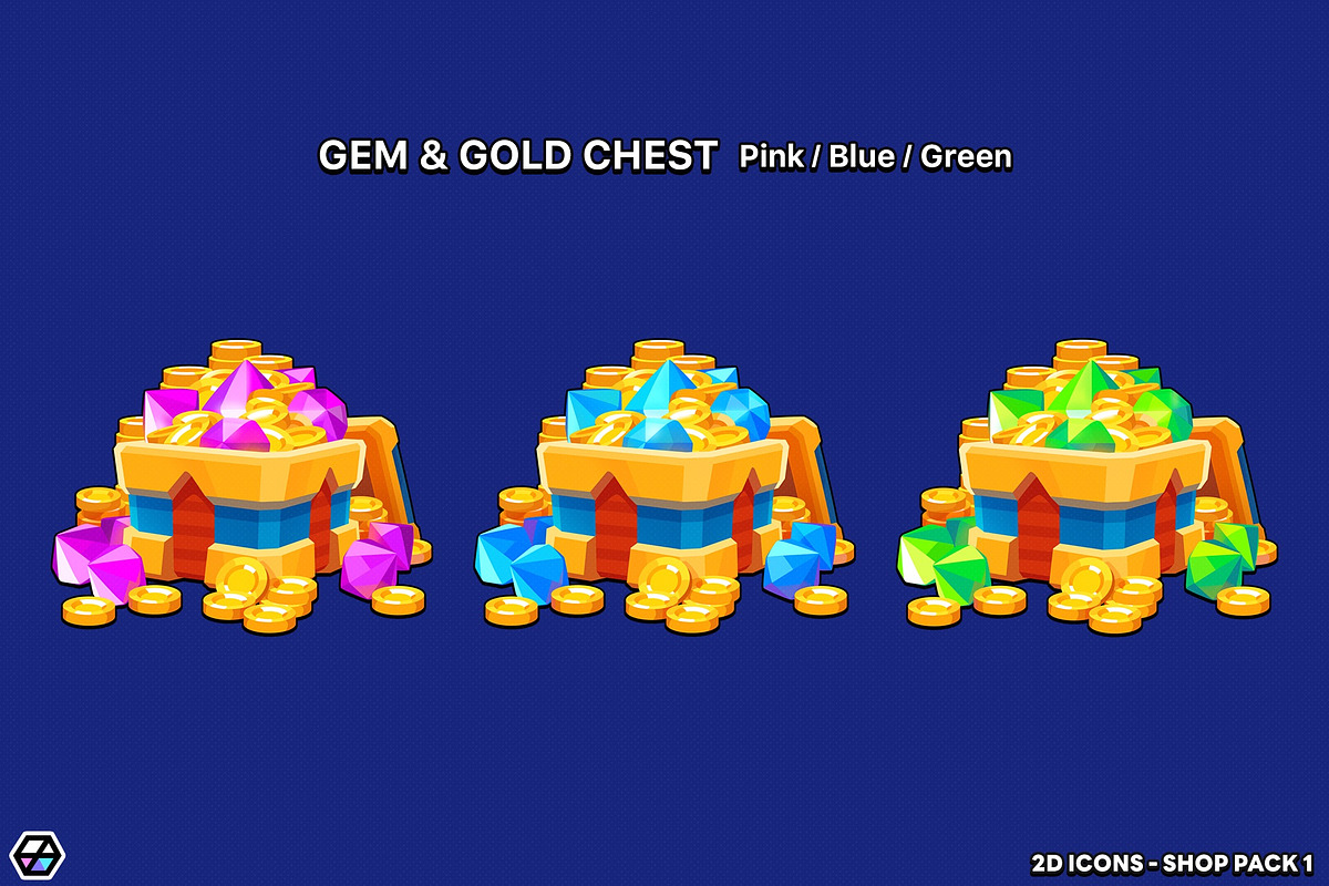2D Icons - Shop Pack 1, an Object Graphic by LAYERLAB (Photo 6 of 7)