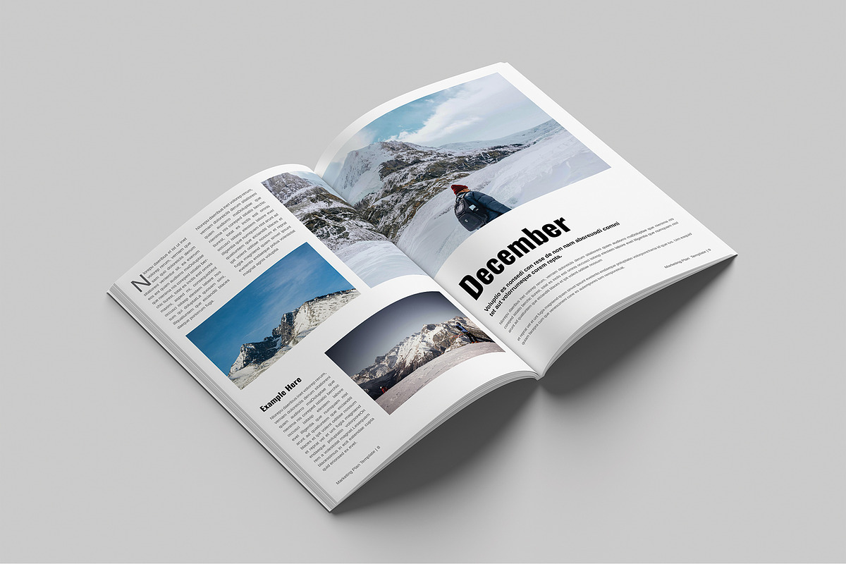 Travel & Explore Magazine Template, a Magazine Template by Cleffon_Graphic_Studio (Photo 5 of 11)