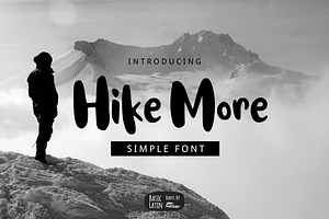 Hike More Font